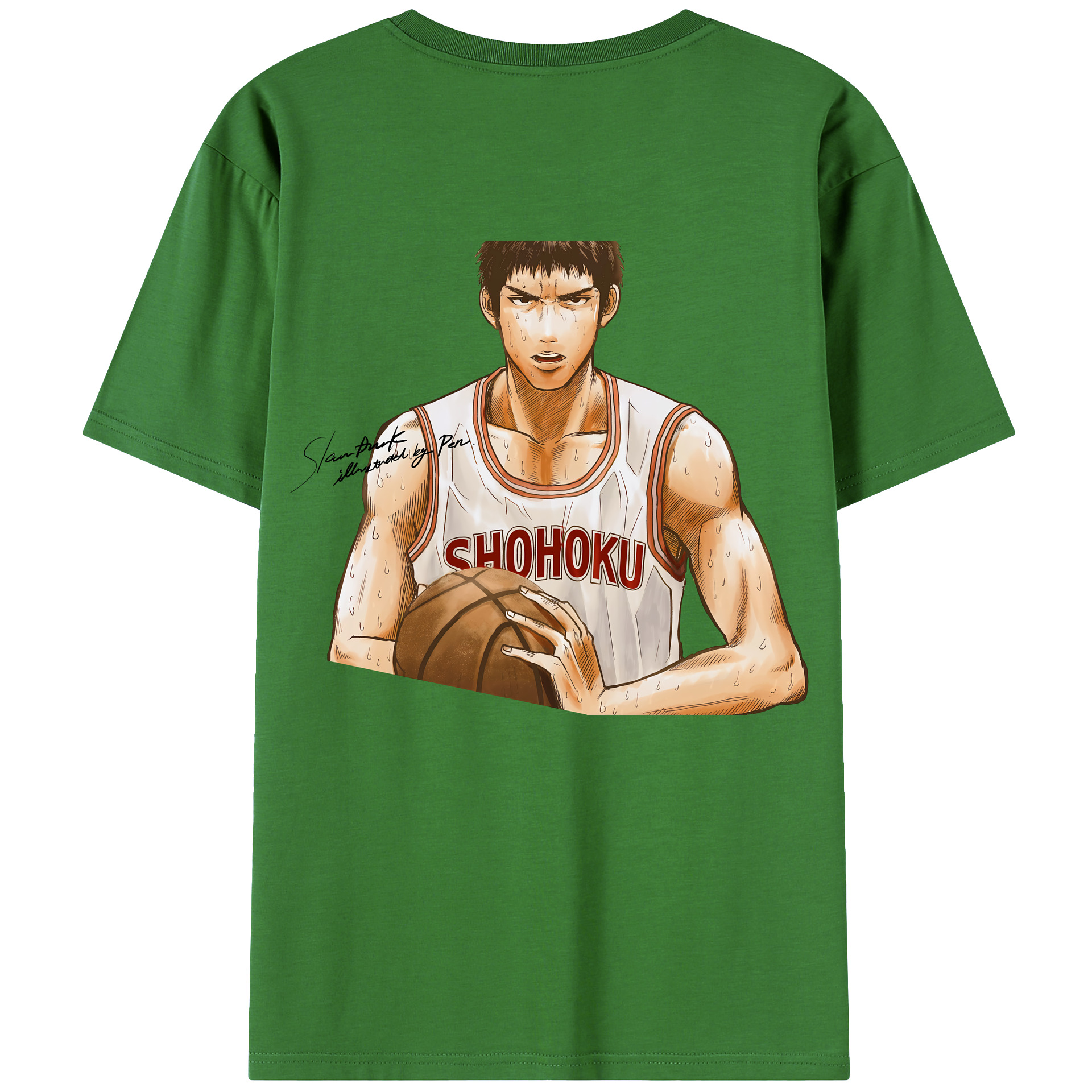 （画像用） SLAM DUNK／スラムダンク レディース半袖Tシャツ(バックプリント)